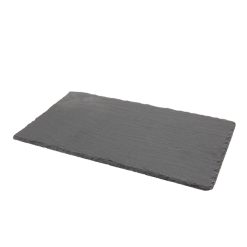 Genware Natural Edge Slate Platter 25 X 13cm
