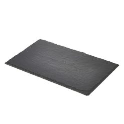 Genware Natural Slate Platter 26.5x16cm GN 1/4