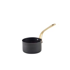 GenWare Black Vintage Steel Mini Sauce Pan 7.8 x 4.5cm