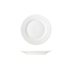 Genware Porcelain Classic Winged Plate 17cm/ 6.5"