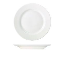 Genware Porcelain Classic Winged Plate 27cm/ 10.75"