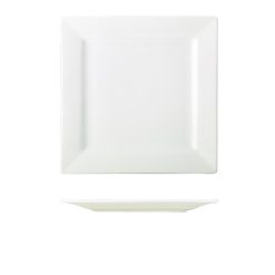 Genware Porcelain Square Plate 26cm/ 10.25"