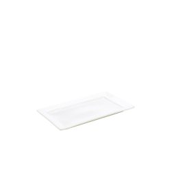 Genware Porcelain Rectangular Plate 24 x 17cm/ 9.5 x 6.75"