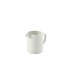 Genware Porcelain Solid Milk Jug 12cl/ 4oz