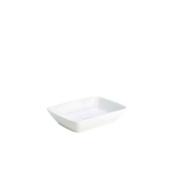 Genware Porcelain Rectangular Dish 16 x 12cm/ 6.25 x 4.75"