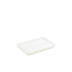 Genware Porcelain Deep Rectangular Dish 20 x 14 x 2.5cm/ 8 x 5.5 x 1"