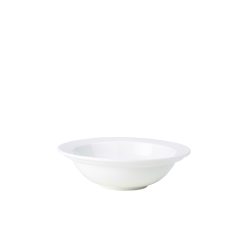Genware Porcelain Rimmed Oatmeal Bowl 16cm/ 6.25"
