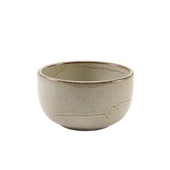 Terra Porcelain Grey Round Bowl 12.5cm