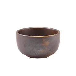 Terra Porcelain Rustic Copper Round Bowl 12.5cm