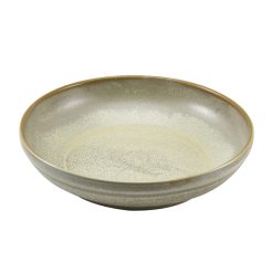 Terra Porcelain Matt Grey Coupe Bowl 27.5cm