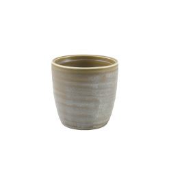 Terra Porcelain Matt Grey Chip Cup 30cl/ 10.5oz