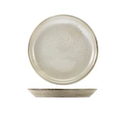 Terra Porcelain Grey Coupe Plate 19cm