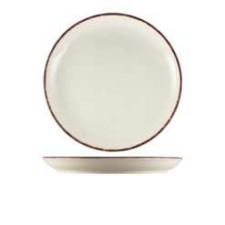 Terra Stoneware Sereno Brown Coupe Plate 27.5cm