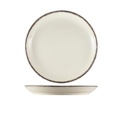 Terra Stoneware Sereno Grey Coupe Plate 24cm