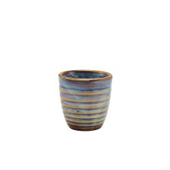 Terra Porcelain Aqua Blue Dip Pot 8.5cl/ 3oz