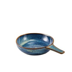 Terra Porcelain Aqua Blue Presentation Pan 15.5cm