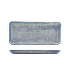 Terra Porcelain Seafoam Narrow Rectangular Platter 31 x 14cm