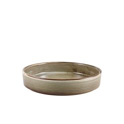 Terra Porcelain Grey Presentation Bowl 20.5cm