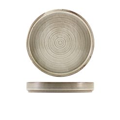 Terra Porcelain Grey Presentation Plate 20.5cm