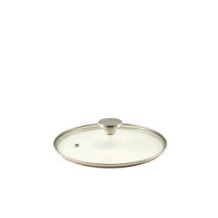 GenWare Glass Lid For Cast Aluminium Casserole Dish 24cm