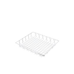 Chrome Display Basket 35X30X5cm