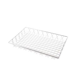 Chrome Display Basket 45X30X5cm