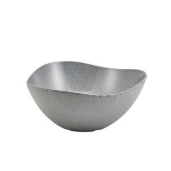 Grey Granite Melamine Triangular Buffet Bowl 35cm