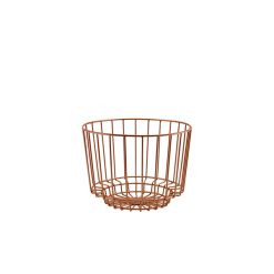 GenWare Copper Deco Display Basket 25 x 18cm