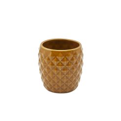 Genware Brown Pineapple Tiki Mug 40cl/ 14oz