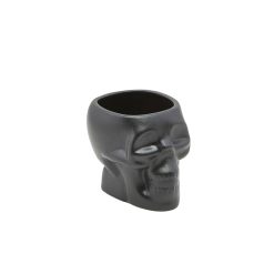 Genware Cast Iron Effect Skull Tiki Mug 40cl/ 14oz