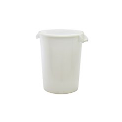 White Polyethylene Bin 100L