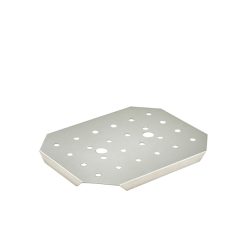 St/St 1/2 Size Drainer Plate