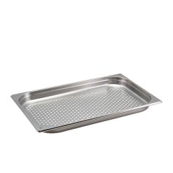 Perforated St/St Gastronorm Pan 1/1 - 40mm Deep