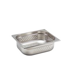 Perforated St/St Gastronorm Pan 1/2 - 100mm Deep